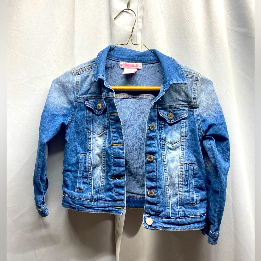 SOHO Blue Girls Denim Jacket Size 10